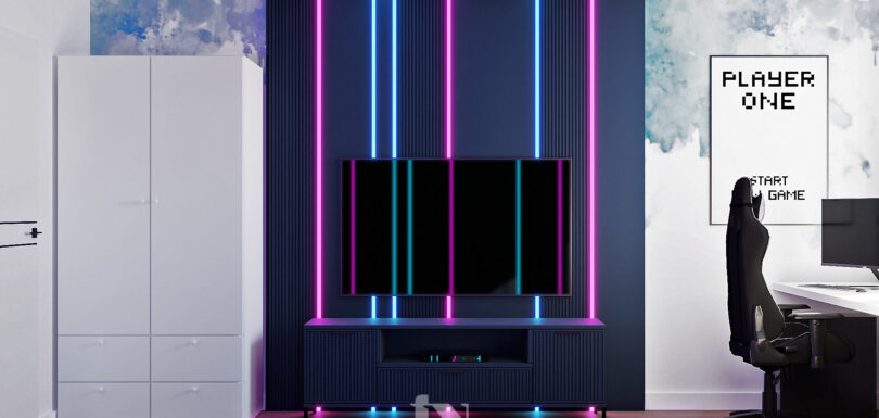 Projekt pokoju gamingowego