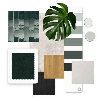 Moodboard wnętrza w stylu klasycznym